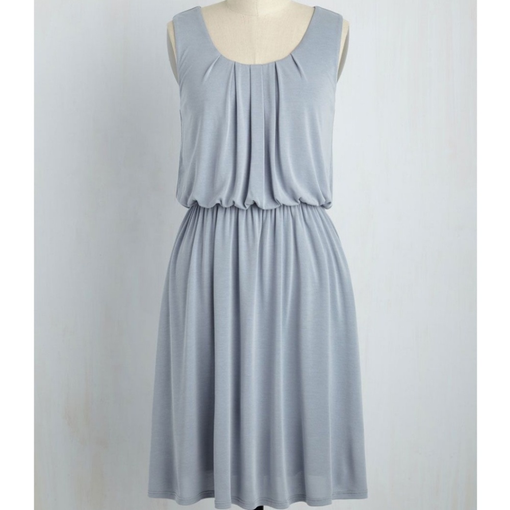 ModCloth Yellow Star blouson dress